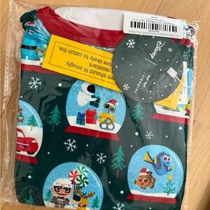 Disney Pixar Snow Globe Pajama Set 7/8